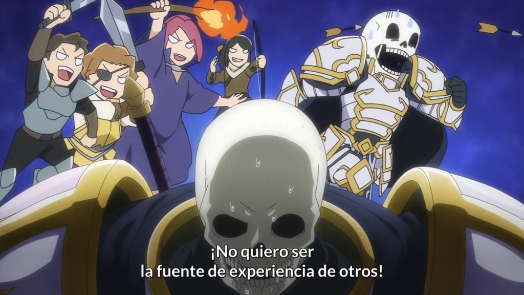 Skeleton Knight in Another World serie completa descargar en espanol latino gratis